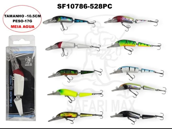 SEÑUELO SAFARI MAX MEDIA AGUA 10CM SF10786