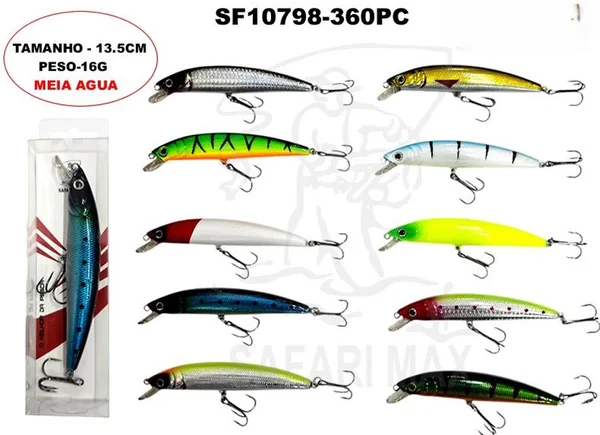SEÑUELO SAFARI MAX MEDIA AGUA 12.5CM SF10798