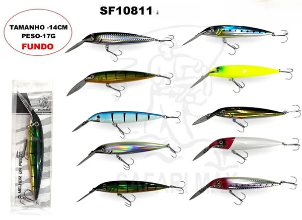 SEÑUELO SAFARI MAX FONDO 14CM SF10811