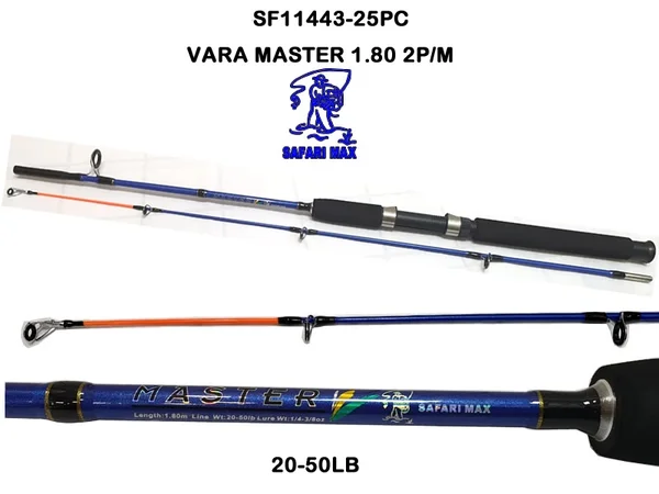 Caña Safari Max MASTER 1.8 20-50LBS