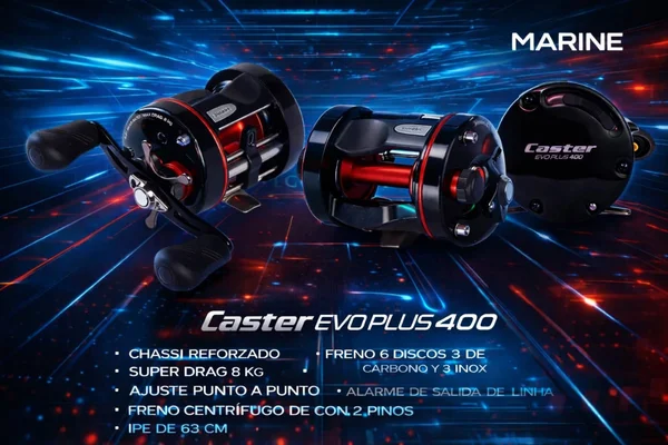 Reel Marine CASTER EVO PLUS 400