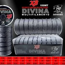 Multifilamento Safari Max DIVINA X8 1000mts