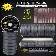 Multifilamento Safari Max DIVINA X4 10x100mts