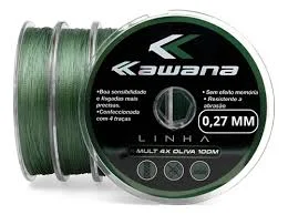 Multifilamento KAWANA X4 OLIVA X600M