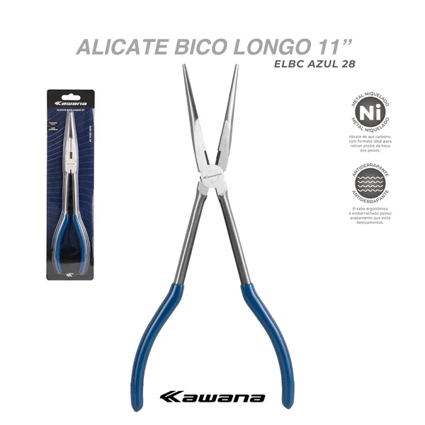 Pinza Kawana PICO LARGO 11"ELBC AZUL 28