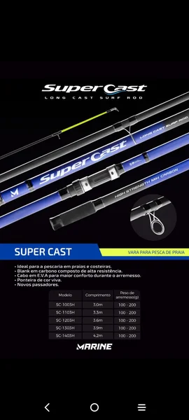 Caña Marine SUPER CAST 3.00M 3T