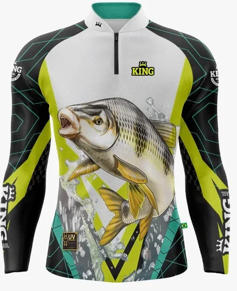 Remera de Pesca King Protección UV